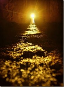 Winter Solstice at New Grange, County Meath, Ireland, photograph by Alan Betson